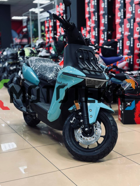 Скутер MotoLand (Мотолэнд) CRICKET 150 синий с ПТС | Мототека Скутер MotoLand (Мотолэнд) CRICKET 150 синий с ПТС | Мототека